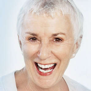 Frau im Anzug